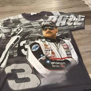 vintage Dale Earnhardt Sr AOP chase authentics t shirt M 00s
